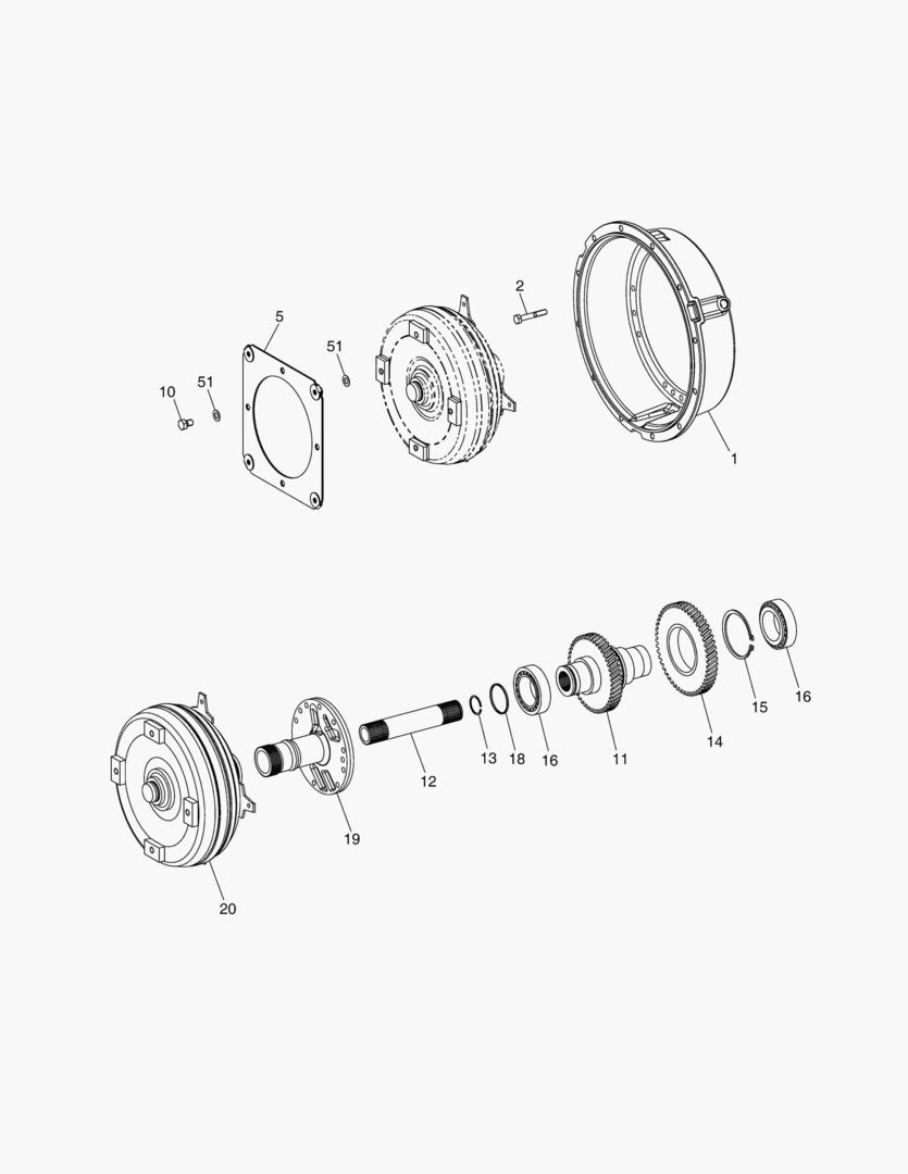 3100 CONVERTER-TRANSMISSION