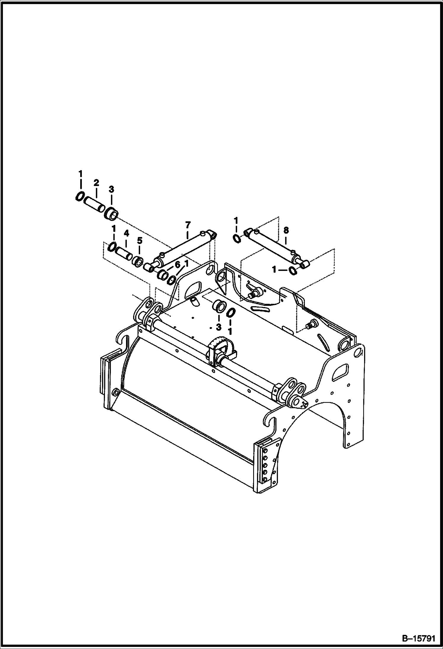 ПЛАНИРОВЩИК (ЦИЛИНДРЫ И САЙЛЕНТ-БЛОКИ) (40-- 991400101 - 01035)