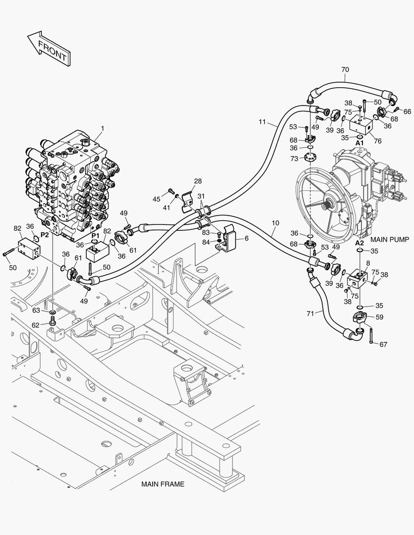 ГЛАВНАЯ МАГИСТРАЛЬ(1) - НАСОС