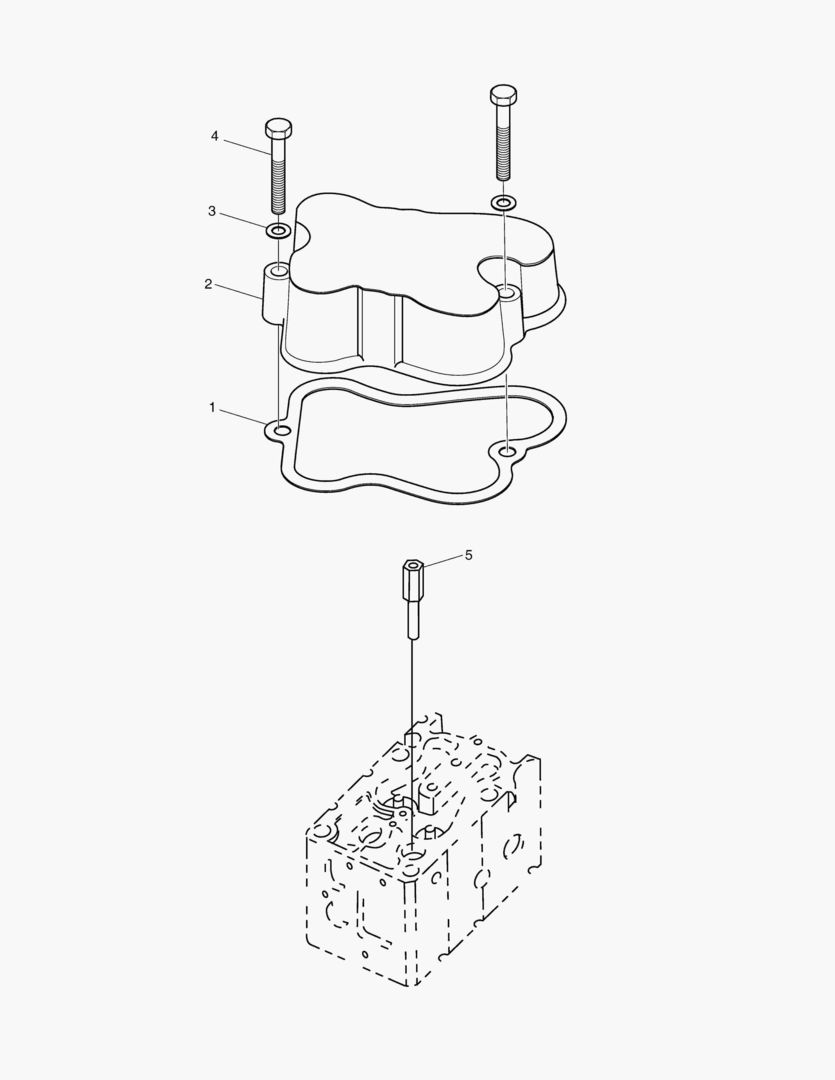 КРЫШКА ГОЛОВКИ ЦИЛИНДРА