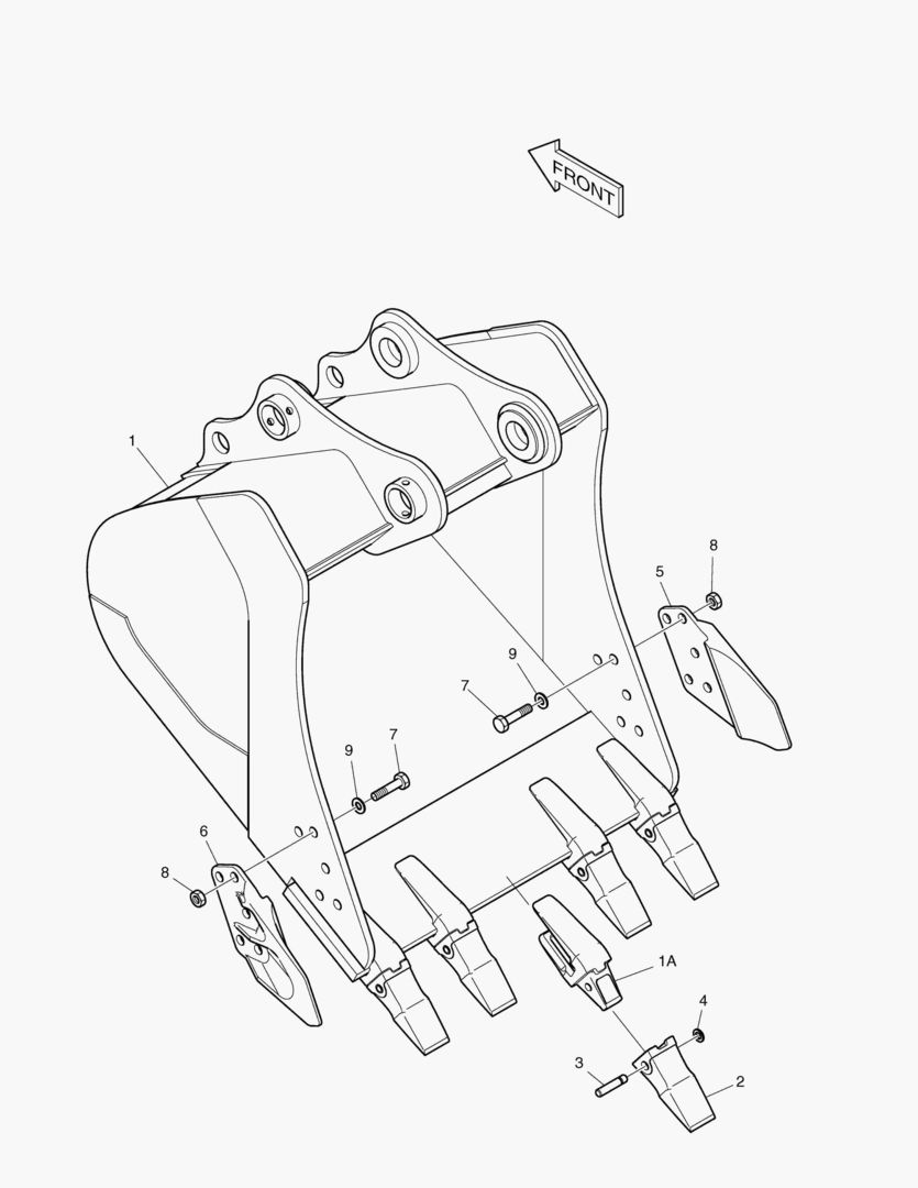 3120 BUCKET ASS`Y - 0.92mВі