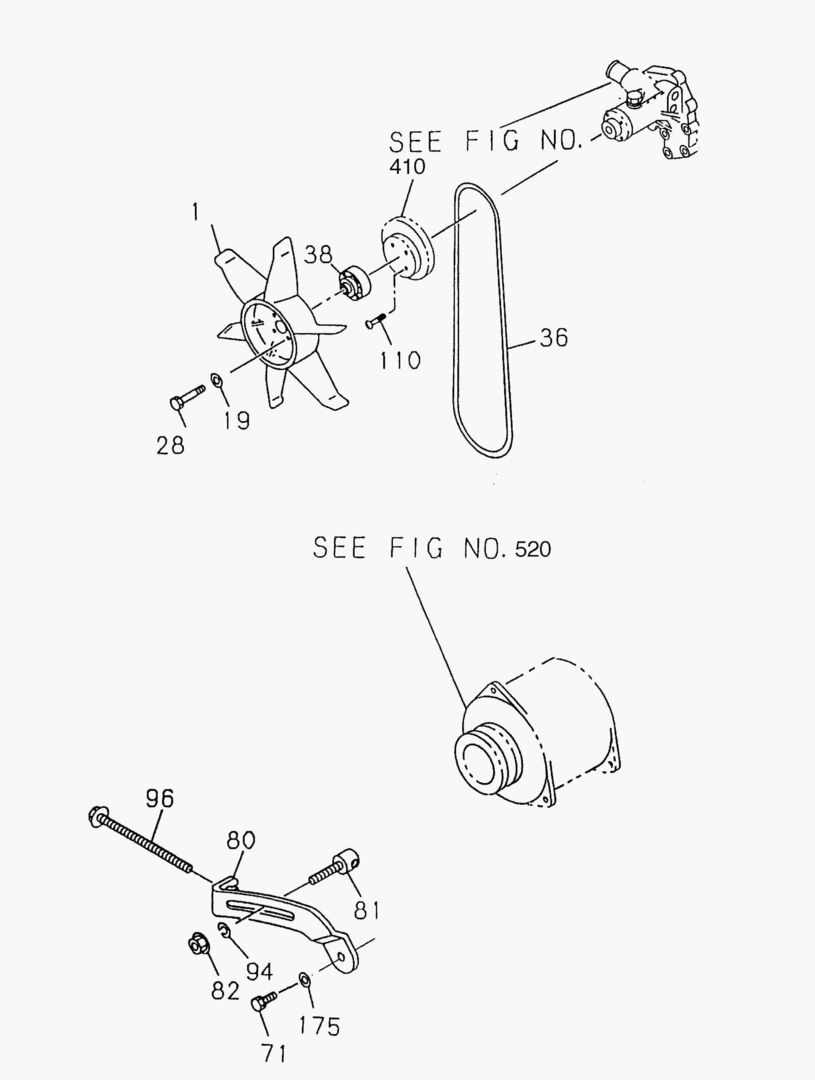 440 FAN & FAN BELT [1257~]