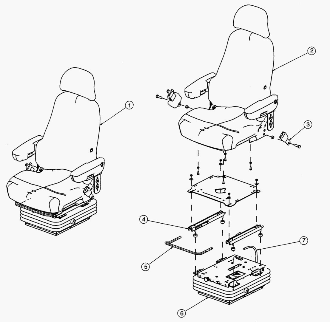 G320-6 DRIVER`S SEAT