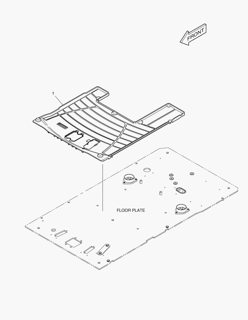 КОВРИК НА ПОЛУ КУЗОВА - ВРАЩАЮЩИЙСЯ