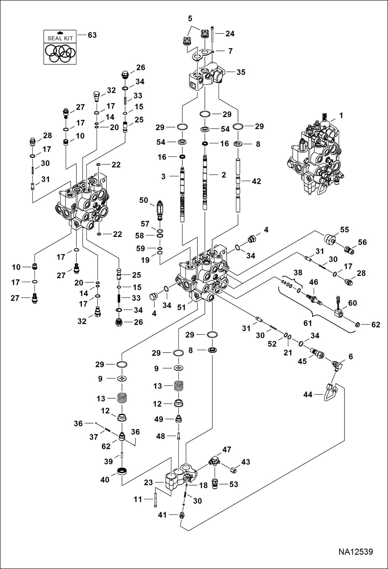 ГИДРАВЛИЧЕСКИЙ РЕГУЛИРУЮЩИЙ КЛАПАН (РУКОВОДСТВО ПО УПРАВЛЕНИЮ) (E ПОСЛЕДОВАТЕЛЬНАЯ КАТУШКА) (БЕЗ ПЕРЕДНЕГО ВСПОМОГАТЕЛЬНОГО УСТРОЙСТВА)