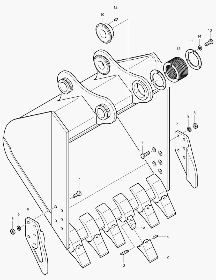 5210 BUCKET-1.0MВі
