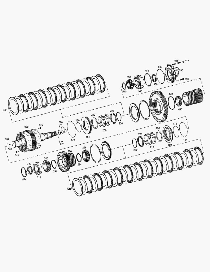 G020-37 COUPLING KR + K2 [513002~513054]