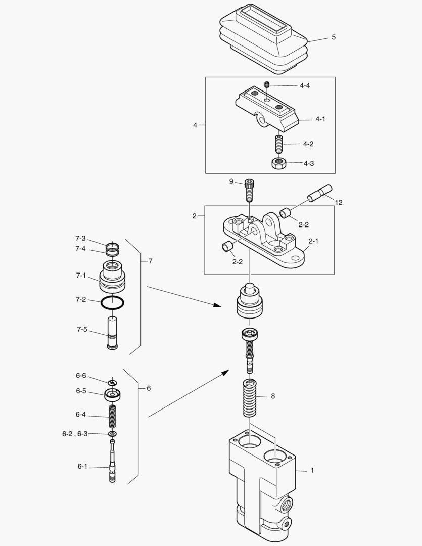 КЛАПАН ПЕДАЛЬНЫЙ-СТРЕЛА С ИЗМЕНЯЕМОЙ ГЕОМЕТРИЕЙ