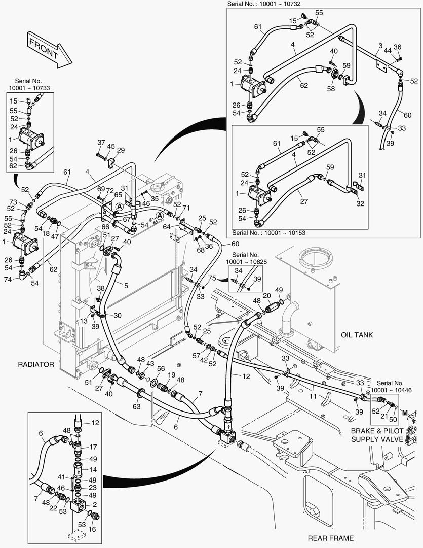 ТУБОПРОВОД МАСЛЯНОГО РАДИАТОРА (2)