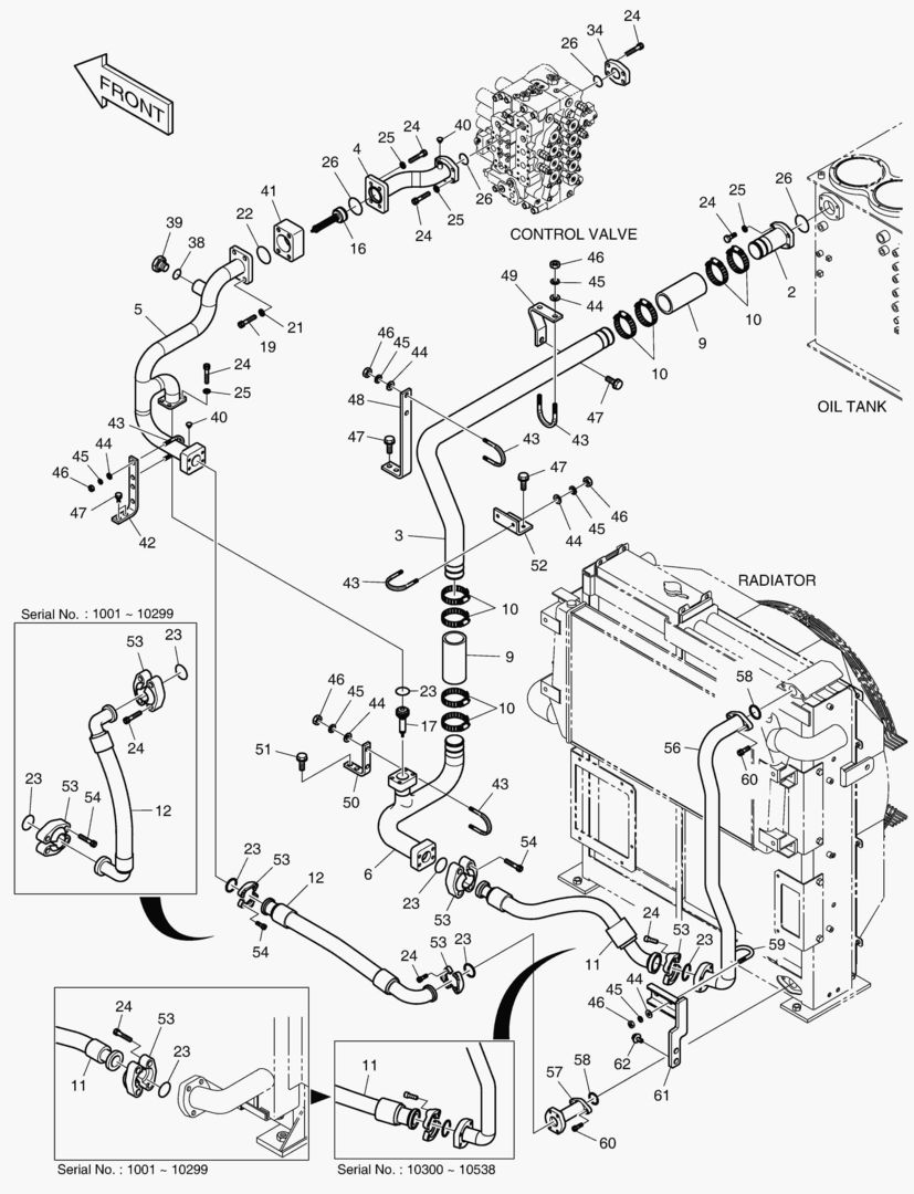 ТУБОПРОВОД МАСЛЯНОГО РАДИАТОРА(2)