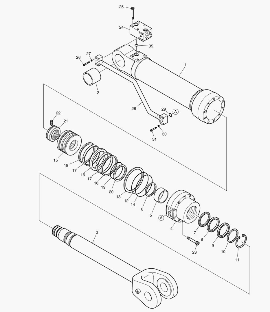 ДЕМОНТАЖ ЦИЛИНДРА ПРОТИВОВЕСА
