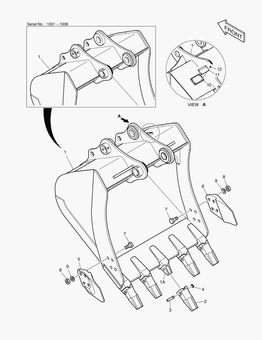 6870 BUCKET - 0.64гЋҐ