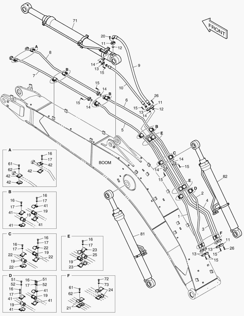 ГИДРОСИСТЕМА СТРЕЛЫ