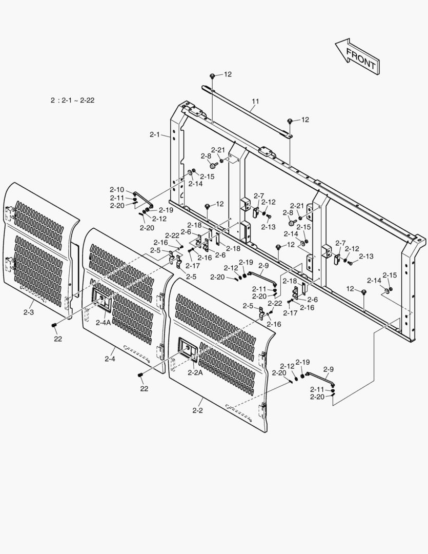 БОКОВАЯ ДВЕРЬ - ЛЕВОСТОРОННИЙ