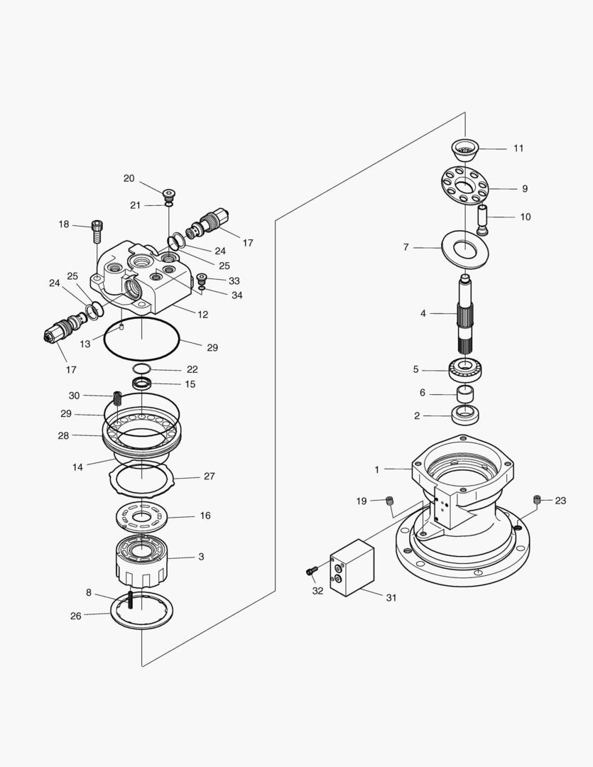 Спецтехника 4210 SWING MOTOR [1~2838]