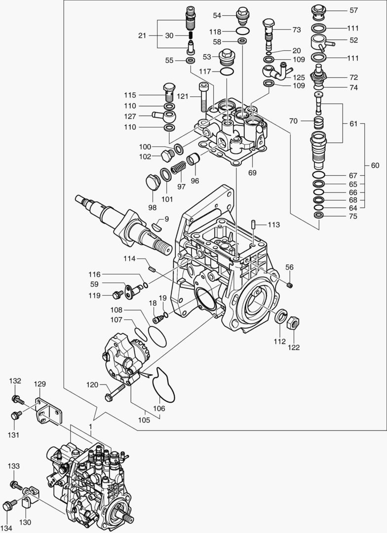 НАСОС ДЛЯ ВПРЫСКА ТОПЛИВА
