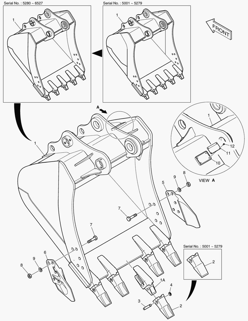 3120 BUCKET - 0.86mВі