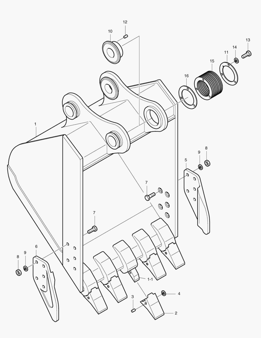 3120 BUCKET-0.75MВі
