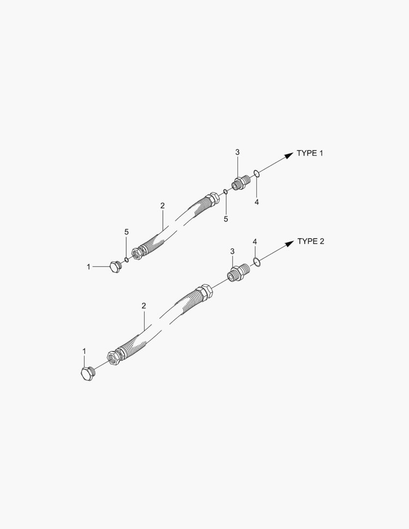 КОМПЛЕКТ ШЛАНГОВ