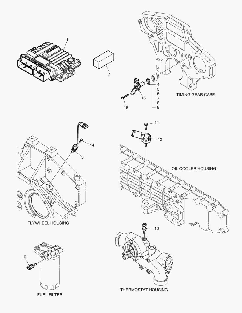 БЛОК УПРАВЛЕНИЯ ДВИГАТЕЛЕМ