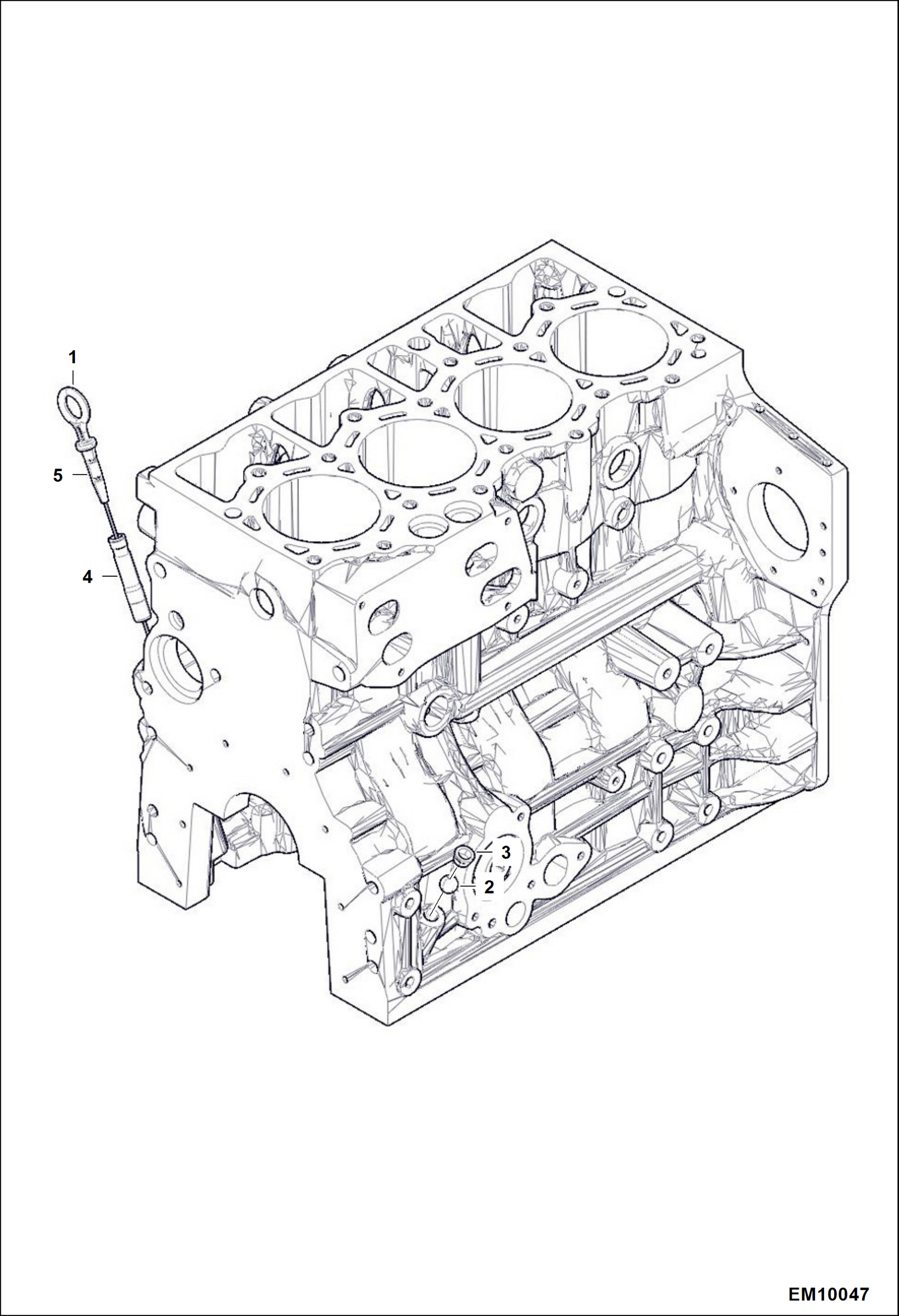 Схема ЩУП ДЛЯ ПРОВЕРКИ УРОВНЯ МАСЛА