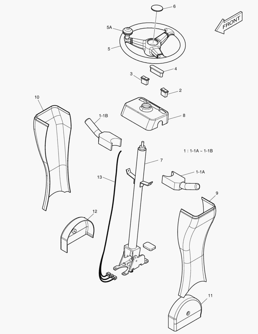 РУЛЕВАЯ КОЛОНКА В СБОРЕ
