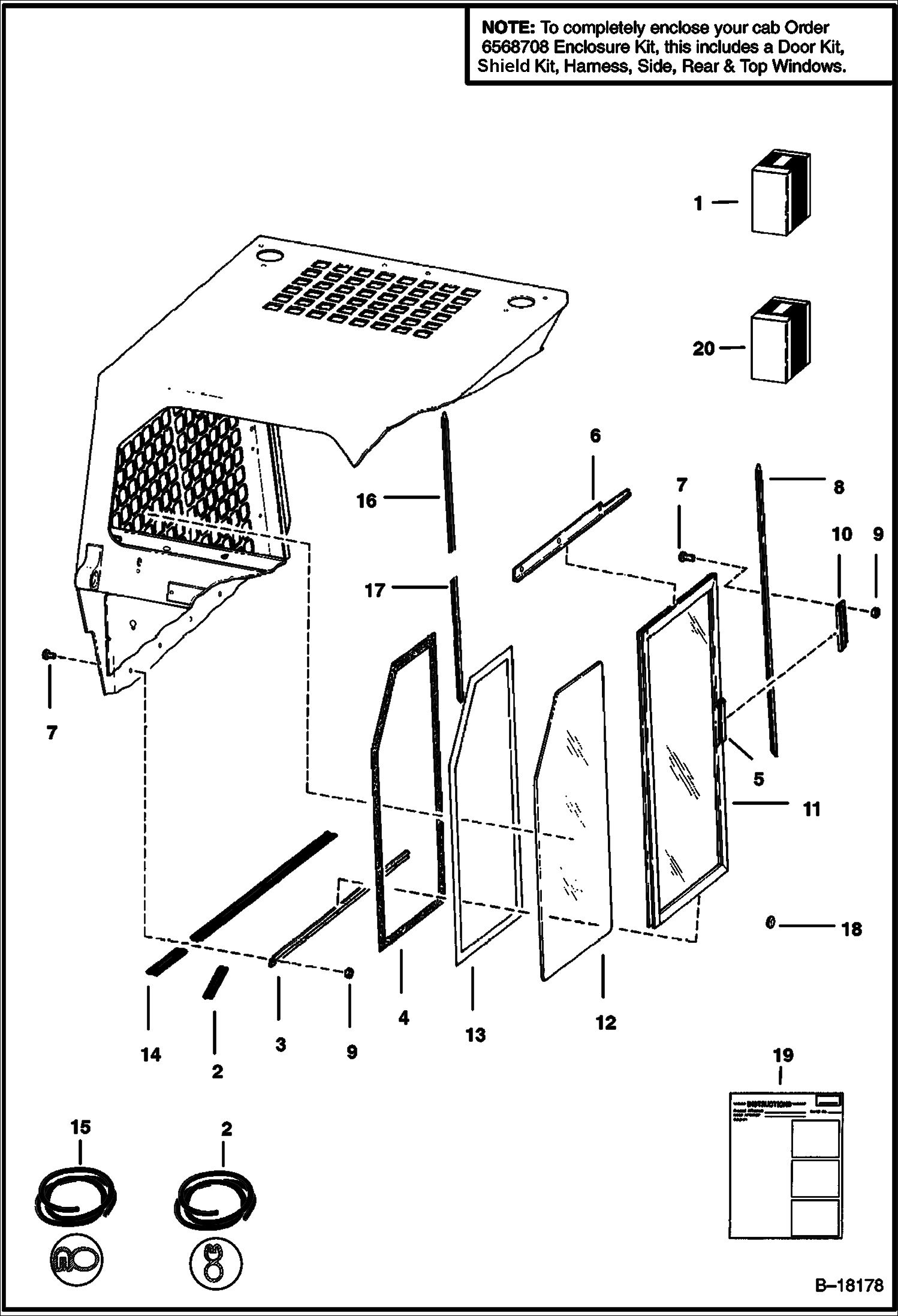 ОКНА КАБИНЫ