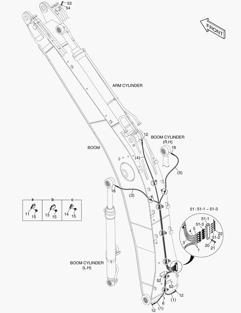 ТРУБОПРОВОД СМАЗОЧНОЙ СИСТЕМЫ - СТРЕЛА