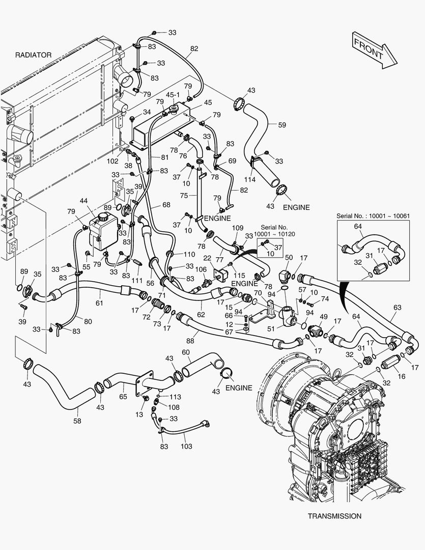 ТУБОПРОВОД МАСЛЯНОГО РАДИАТОРА (1)