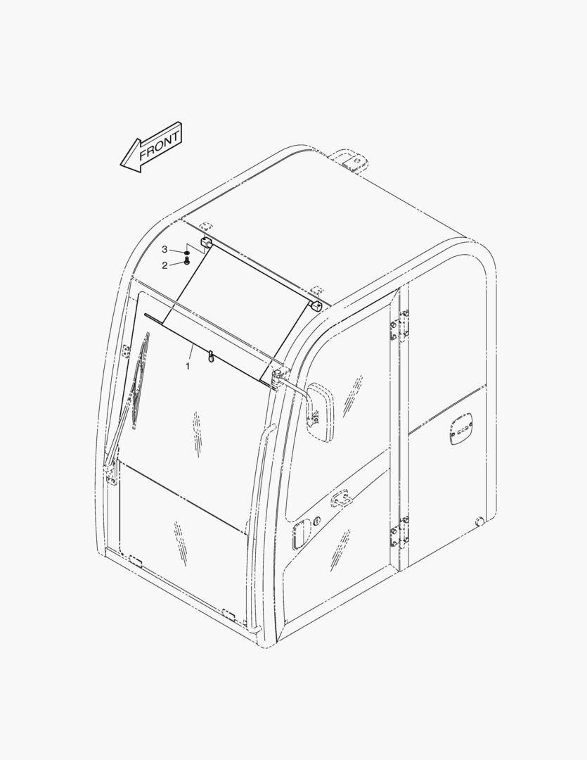 6130 SUN VISOR ASS`Y [1358~]