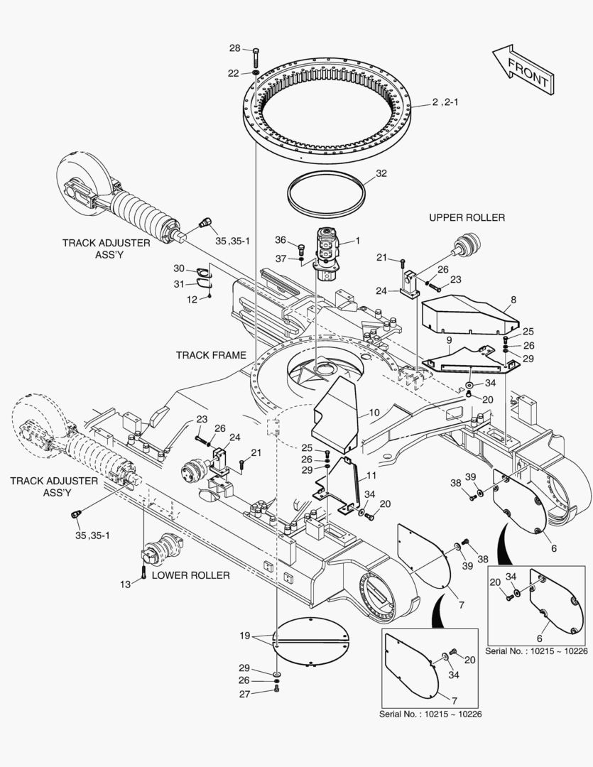 2105 TRACK COMPONENTS [10215~]