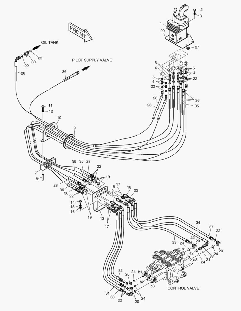 1190 PILOT PIPING [3001~3007]