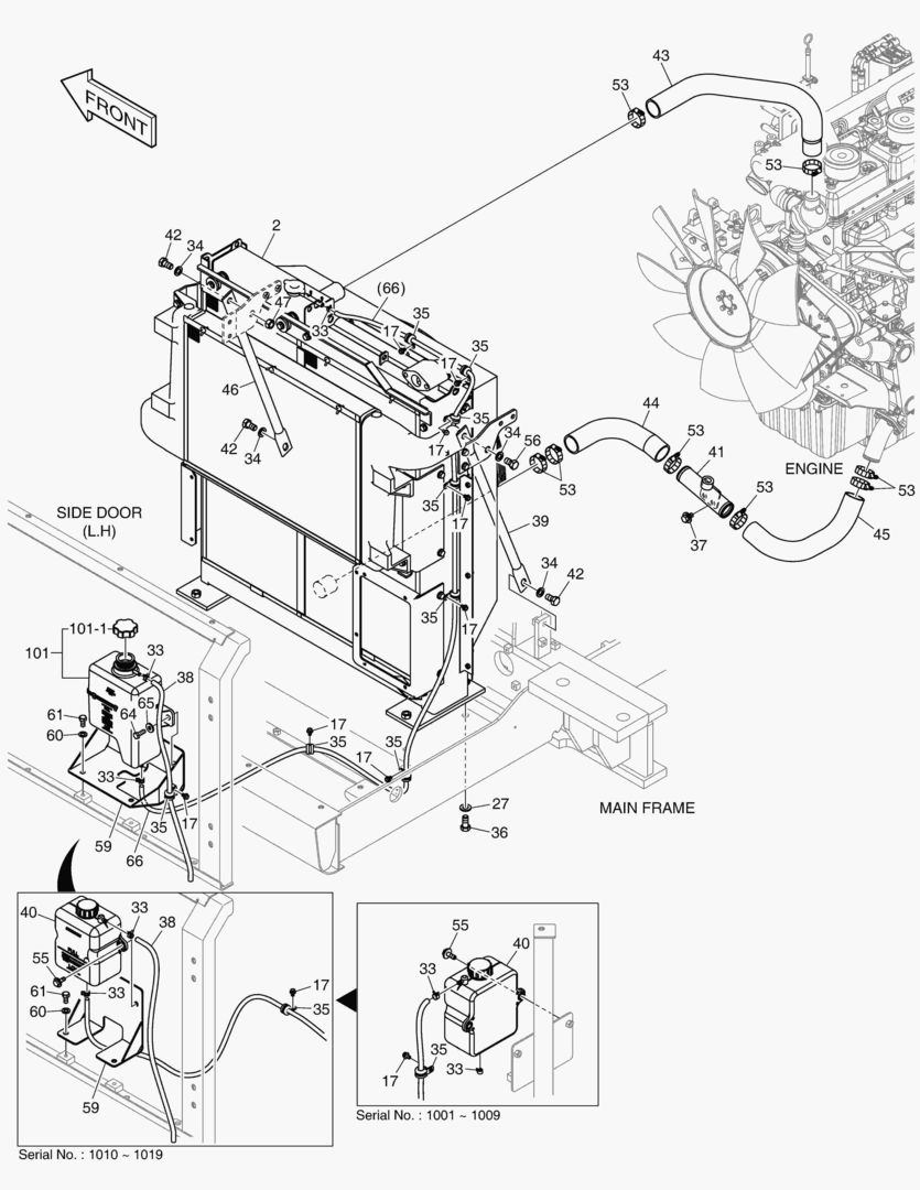 ОПОРТНЫЙ УЗЕЛ РАДИАТОРА
