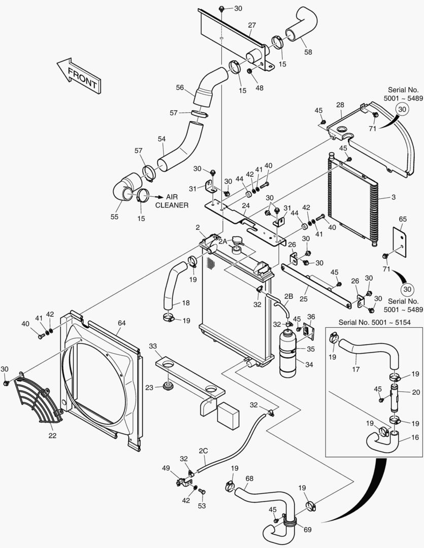 ОПОРТНЫЙ УЗЕЛ РАДИАТОРА