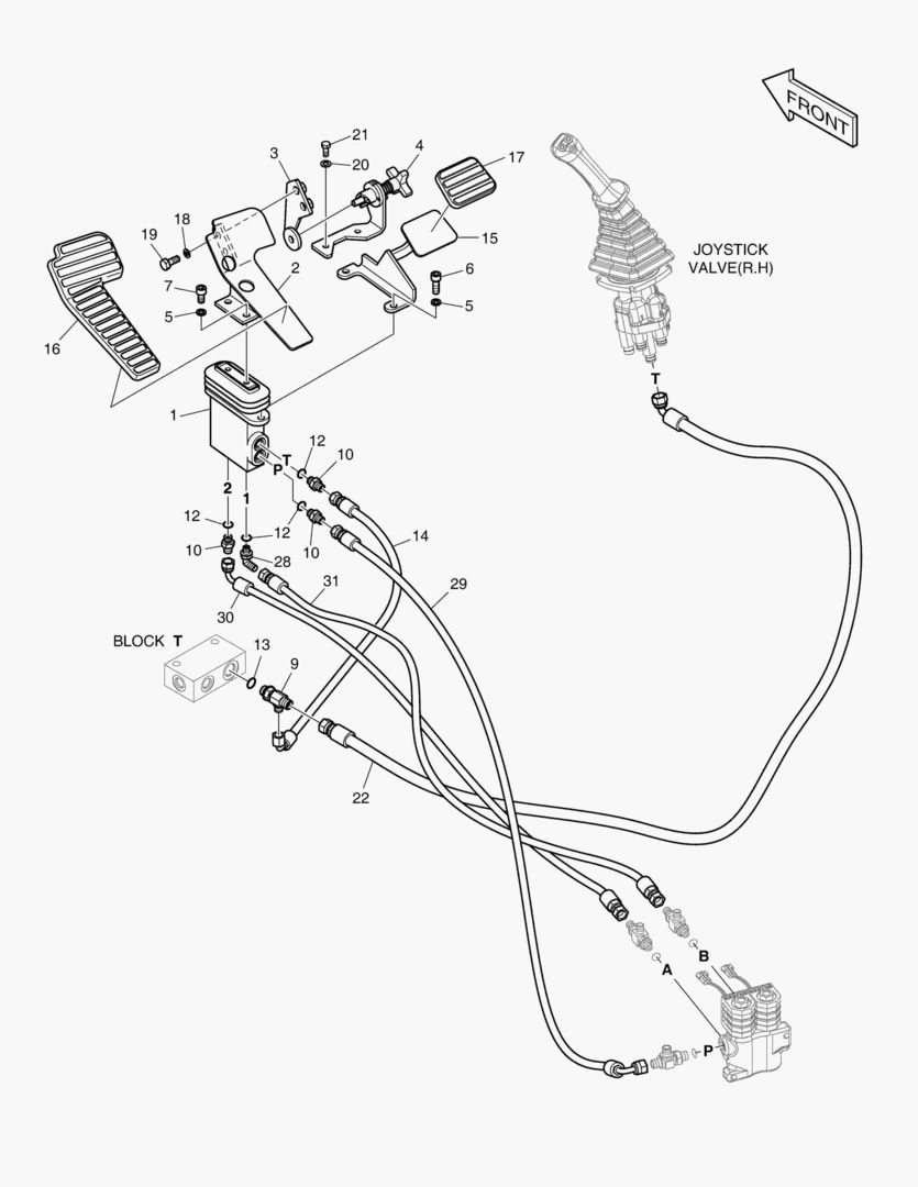 ТРУБОПРОВОД СЕРВОУПРАВЛЕНИЯ - 2 ПУТИ(2)