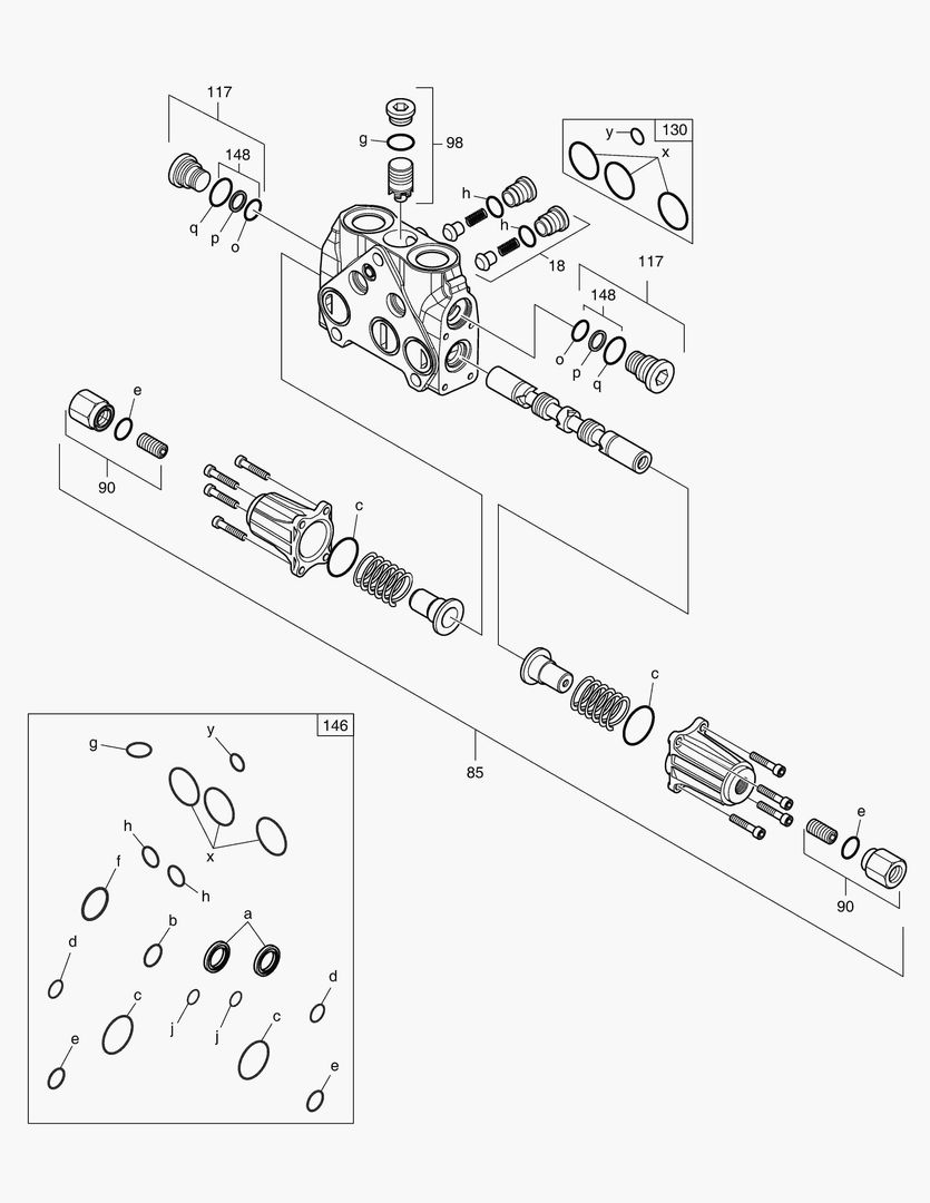БЛОК ПОВОРОТА - РЕГУЛИРУЮЩИЙ КЛАПАН