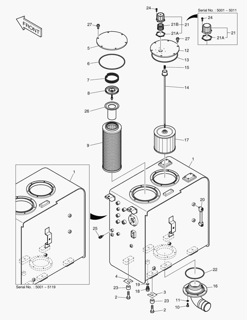 РЕЗЕРВУАР ДЛЯ МАСЛА
