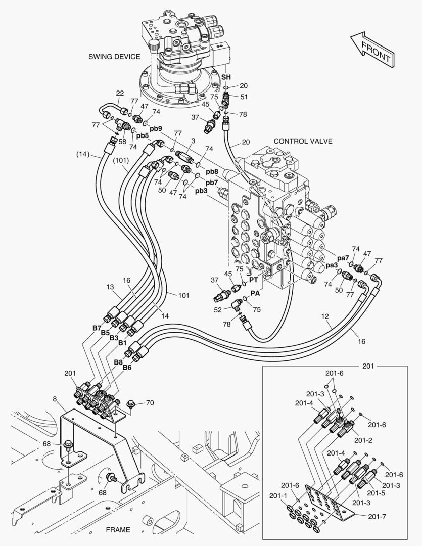 ТРУБОПРОВОД СЕРВОУПРАВЛЕНИЯ(3)