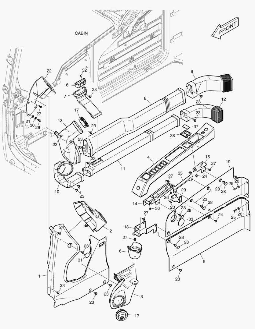 Схема КРЫШКА ТРУБОПРОВОДА