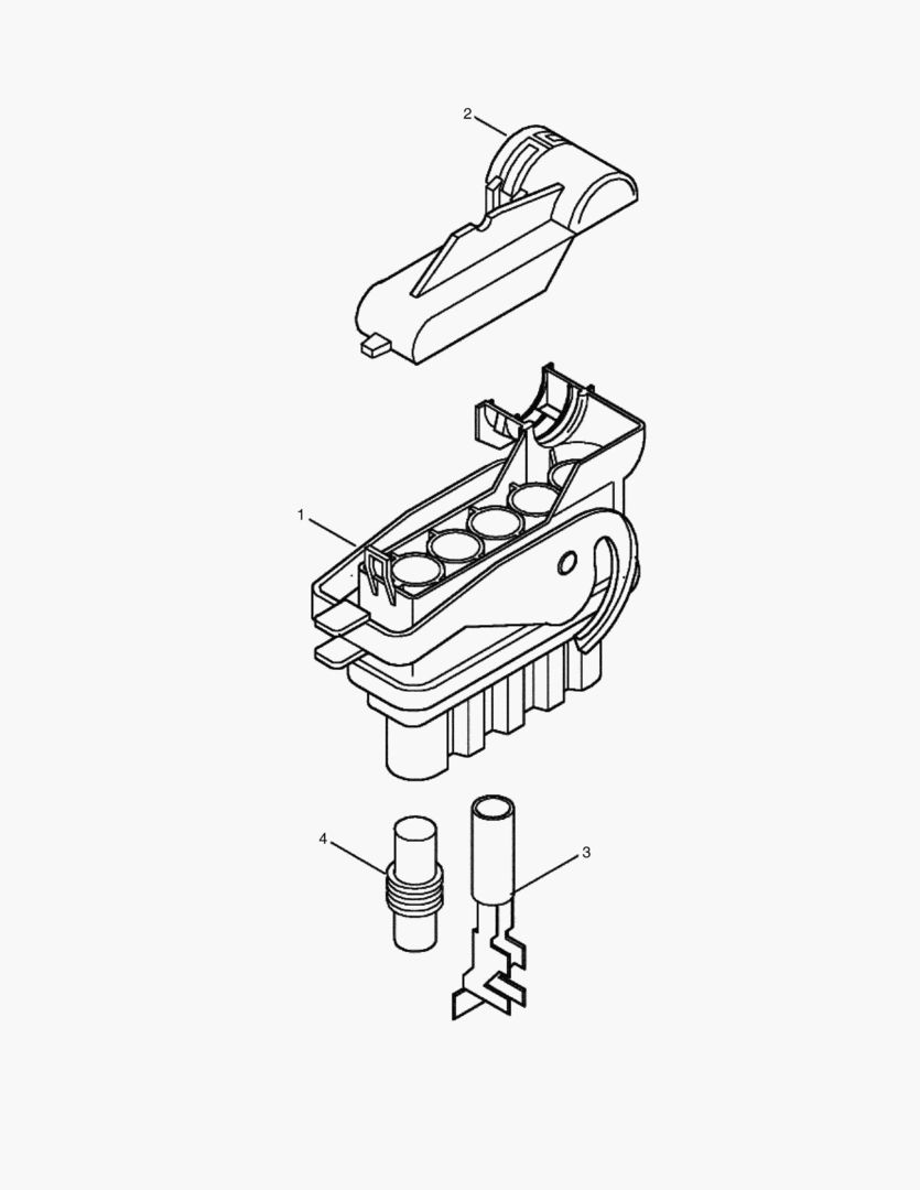 147 CONTACT HOUSING, ALTERNATOR