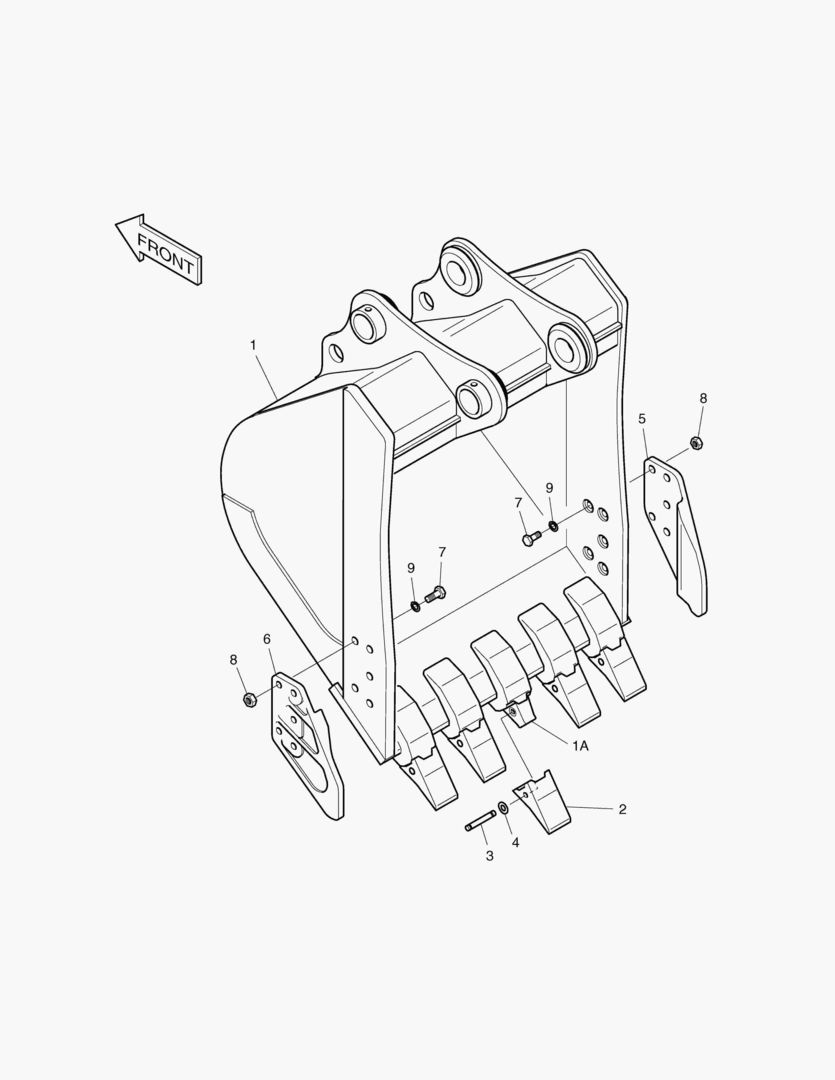 Спецтехника 6230 BUCKET-0.93mВі - главное фото