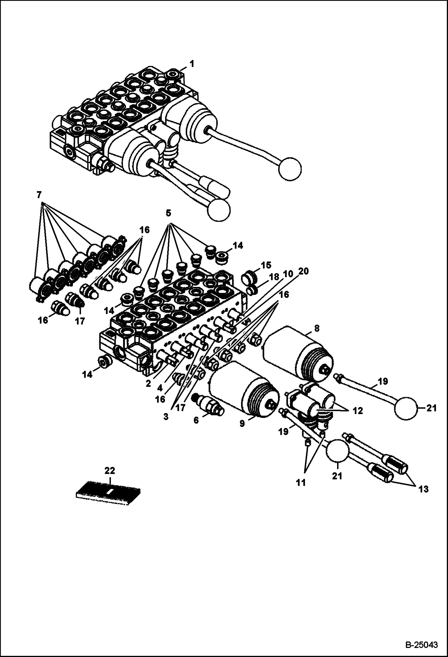 ЭКСКАВАТОР-ПОГРУЗЧИК (РЕГУЛИРУЮЩИЙ КЛАПАН) (M06)