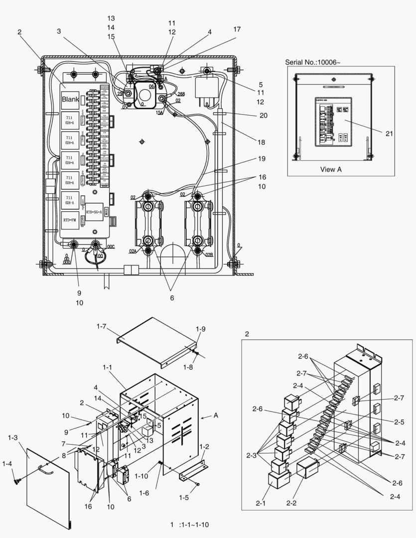 Спецтехника 1440 ELECTRIC PARTS-ELECTIC BOX [10001~10030] - главное фото