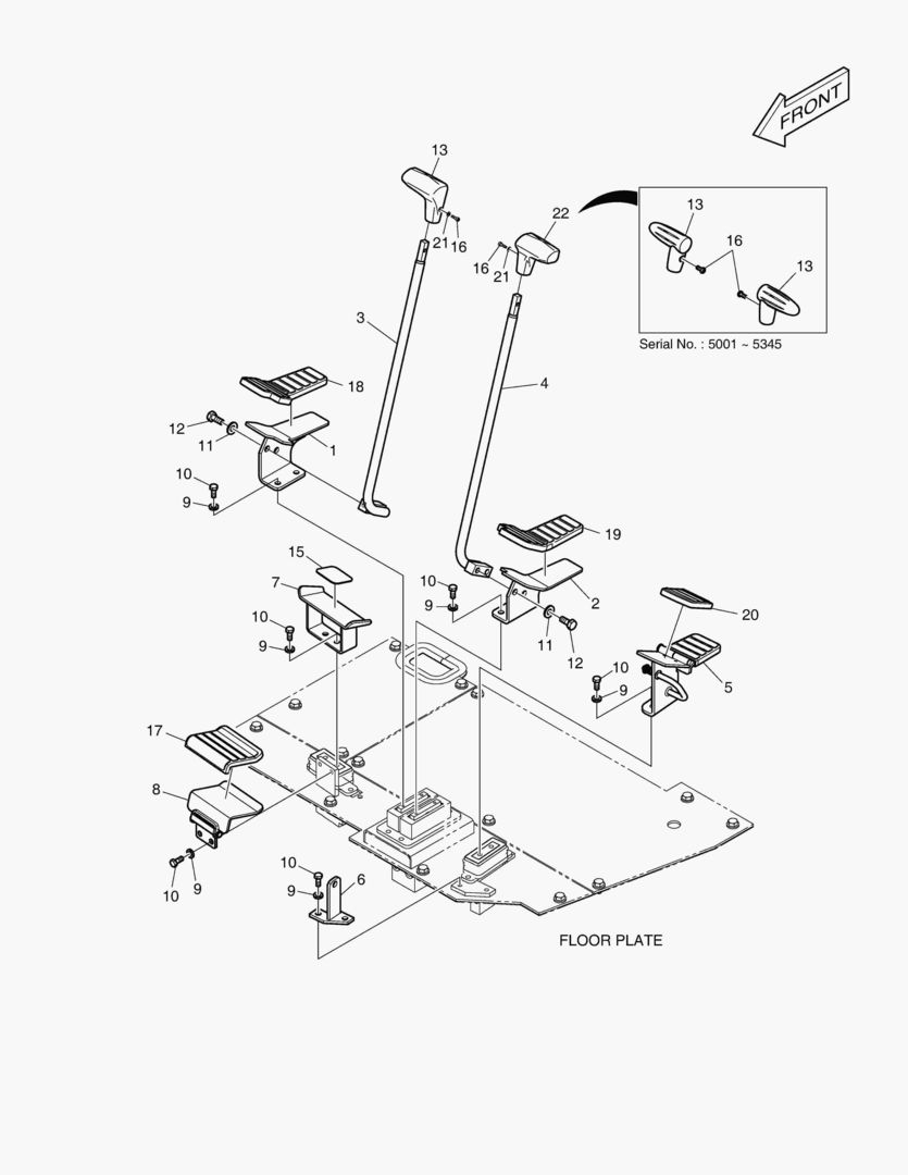 ПЕДАЛЬ В СБОРЕ