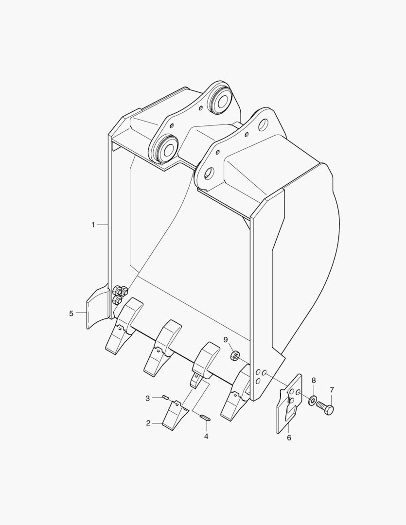 3140 BUCKET ASS`Y - 580гЋњ