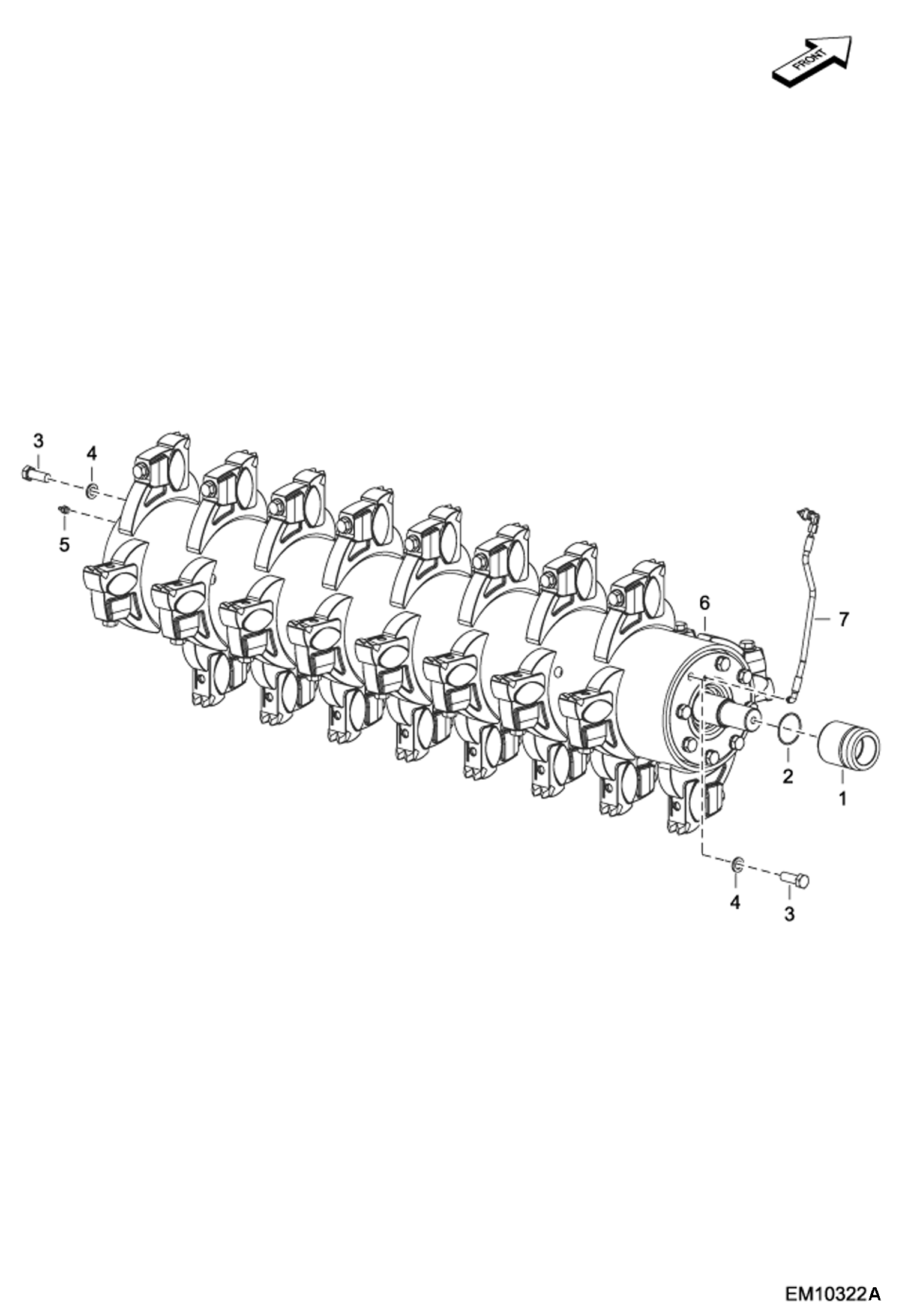РОТОРНАЯ УСТАНОВКА (СЕРИЙНЫЙ НОМЕР AD8900201 И ВЫШЕ)