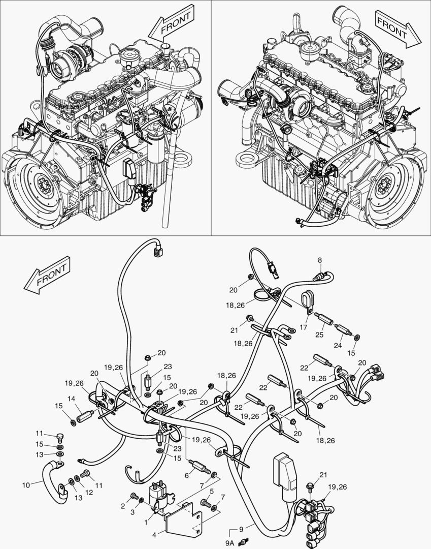 1461 ELECTRIC PARTS - ENGINE [5017~]