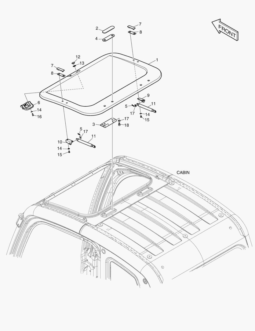 7270 ROOF COVER - PLASTIC