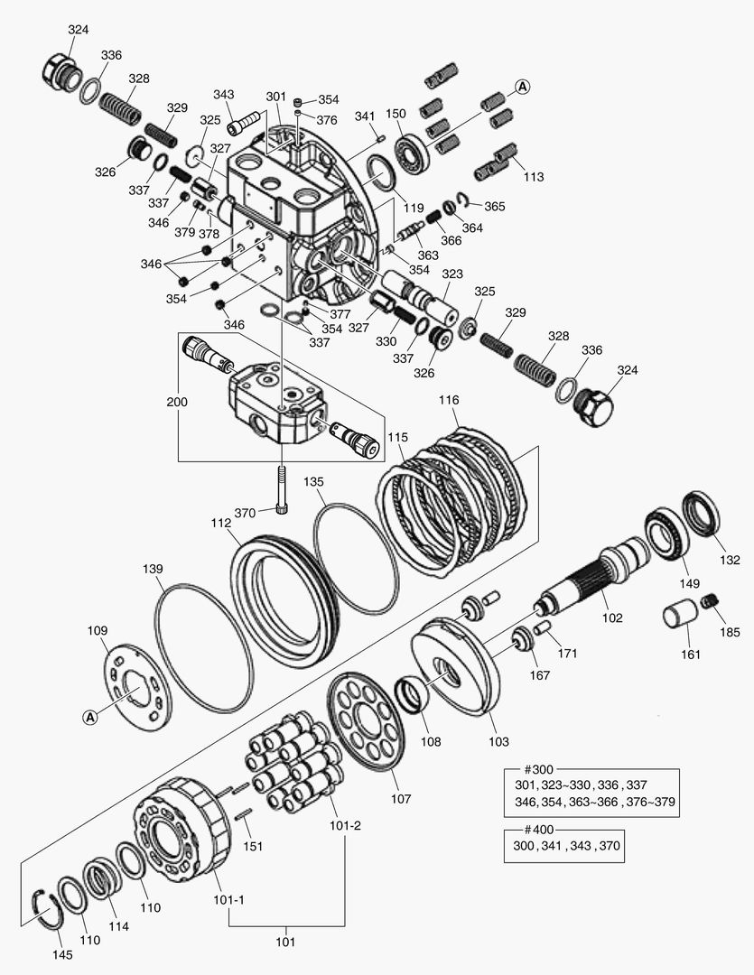 Спецтехника 4172 TRAVEL MOTOR [6175~]