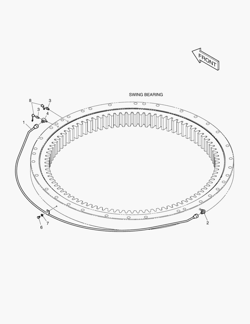 ТРУБОПРОВОД СМАЗОЧНОЙ СИСТЕМЫ